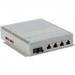 Omnitron Systems OmniConverter GPoE+/Sx Ethernet Switch 9441-1-14-9Z