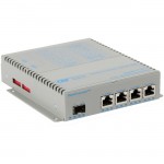 Omnitron Systems OmniConverter GPoE+/Sx Ethernet Switch 9459-0-14-9W