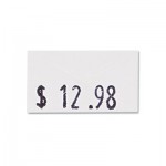 Garvey One-Line Pricemarker Labels, 7/16 x 13/16, White, 1200/Roll, 3 Rolls/Box COS090944