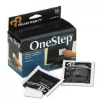 Read Right OneStep Screen Cleaner, 5 x 5, 24/Box REARR1209
