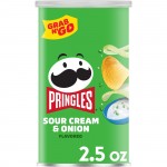 Pringles Onion Grab/Go Potato Crisps 84560
