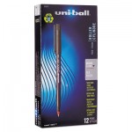 Uni-Ball Onyx Roller Ball Stick Dye-Based Pen, Red Ink, Micro, Dozen SAN60042