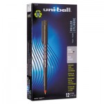Uni-Ball Onyx Roller Ball Stick Dye-Based Pen, Red Ink, Fine, Dozen SAN60144