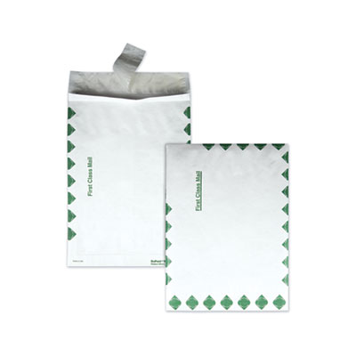 Survivor QUAR4210 Open End Expansion Mailers, DuPont Tyvek, #13 1/2, Cheese Blade Flap, Redi-Strip Closure, 10 x 13