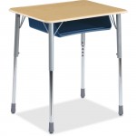 Virco Open Front Student Book Box Desk ZADJ2026BOXMNVYMPLSM