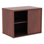 Open Office Low Storage Cabinet Credenza, 29 1/2 x 19 1/8x 22 7/8, Medium Cherry ALELS593020MC