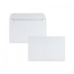 Quality Park QUA37181 Open-Side Booklet Envelope, #6 1/2, Hub Flap, Gummed Closure, 6 x 9, White, 500/Box