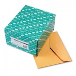Quality Park Open Side Booklet Envelope, Traditional, 12 x 10, Brown Kraft, 100/Box QUA54300