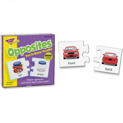 Opposites Fun-to-Know Puzzles T-36004