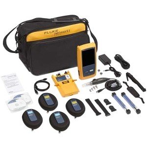 Fluke Networks OptiFiber Pro Quad OTDR with Inspection Kit with 1 Year of Gold Support OFP2-100-QI/GLD