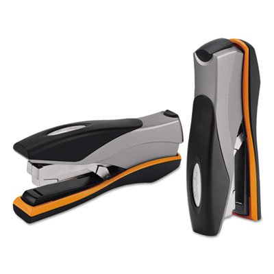 Swingline Optima Desktop Staplers, Full Strip, 40-Sheet Capacity, Silver/Black/Orange SWI87845