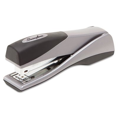 Swingline S7087811E Optima Grip Full Strip Stapler, 25-Sheet Capacity, Silver SWI87811