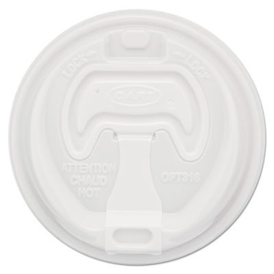 Optima Reclosable Lids for Paper Hot Cups for 10-24 oz Cups, White, 1000/Carton SCCOPT316