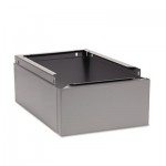 Optional Locker Base, 12w x 18d x 6h, Medium Gray TNNCLB1218MG