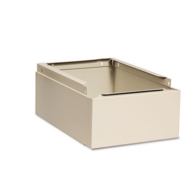 Tennsco Optional Locker Base, 12w x 18d x 6h, Sand TNNCLB1218SD