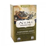 Numi Organic Teas and Teasans, 1.27oz, Gunpowder Green, 18/Box NUM10109