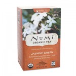 Numi Organic Teas and Teasans, 1.27oz, Jasmine Green, 18/Box NUM10108