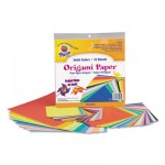 Pacon Origami Paper, 30 lbs., 9-3/4 x 9-3/4, Assorted Bright Colors, 55 Sheets/Pack PAC72230