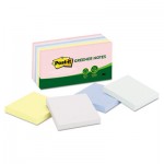 Post-It Greener Notes 654RPA Original Recycled Note Pads, 3 x 3, Helsinki, 100/Pad, 12 Pads/Pack MMM654RPA