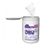 Diversey Oxivir TB Disinfectant Wipes, 6 x 7, White, 160/Canister, 12 Canisters/Carton DVO4599516