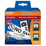 Brother P-Touch DK-2243 White Continuous Paper Roll DK2243