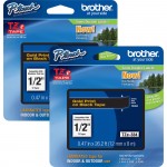 Brother P-touch TZe Laminated Tape Cartridges TZE334BD