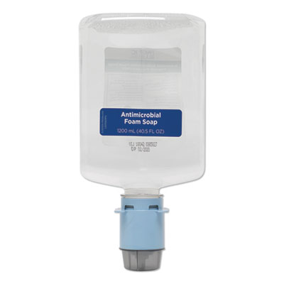 Georgia Pacific Professional Pacific Blue Ultra Automated Antimicrobial Foam Soap Refill, E2 Rated, Fragrance-Free, 1,200 mL, 3/Carton