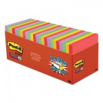Post-it Notes Super Sticky 654-24SSAN-CP Pads in Marrakesh Colors, 3 x 3, 70-Sheet, 24/Pack MMM65424SSANCP