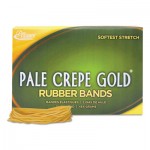 Alliance Pale Crepe Gold Rubber Bands, Sz. 19, 3-1/2 x 1/16, 1lb Box ALL20195