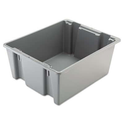 173100 GRAY Palletote Box, 19gal, Gray RCP1731GRA