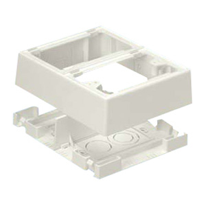 Panduit Pan-Way 2 Gang Fast-Snap Surface Mounting Box JBP2FSIW