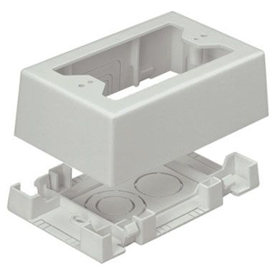 Panduit Pan-Way Low Voltage Surface Mount Outlet Box JBX3510IW-A