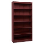 Panel End Hardwood Veneer Bookcase 60075