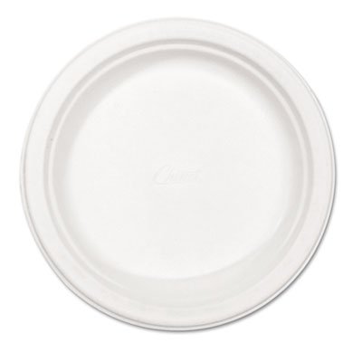 HUH21227 Paper Dinnerware, Plate, 8 3/4" dia, White, 500/Carton HUH21227