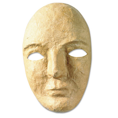 Creativity Street Paper Mache Mask Kit, 8 x 5 1/2" CKC4190