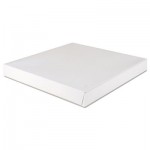 SCH 1450 Paperboard Pizza Boxes,16 x 16 x 1 7/8, White, 100/Carton SCH1450