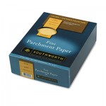 Southworth Parchment Specialty Paper, Gold, 24 lbs., 8-1/2 x 11, 500/Box SOU994C