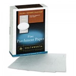 Southworth Parchment Specialty Paper, Gray, 24 lbs., 8-1/2 x 11, 500/Box SOU974C