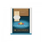 Southworth Parchment Specialty Paper, Ivory, 32 lbs., 8-1/2 x 11, 250/Box SOUJ988C