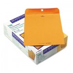 Quality Park Park Ridge Kraft Clasp Envelope, 10 x 13, Brown Kraft, 100/Box QUA43097