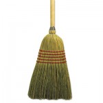 926C Parlor Broom, Corn Fiber Bristles, 42" Wood Handle, Natural BWK926CEA