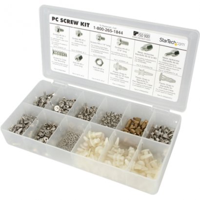 Startech PC Screw Kit - Screw Nuts and Standoffs PCSCREWKIT