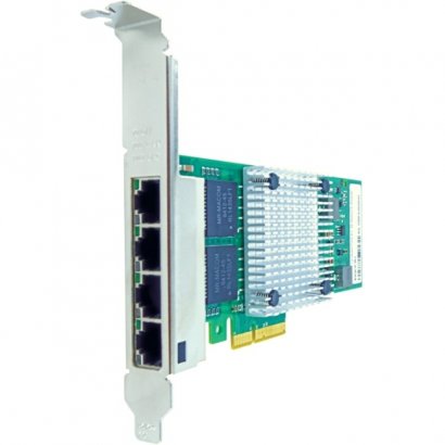 PCIe x4 1Gbs Quad Port Copper Network Adapter for Intel I350T4-AX