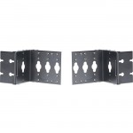 Panduit PDU Brackets, Sold in Pairs. Color: Black NVPDUBE