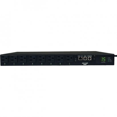 Tripp Lite PDU Switched ATS 120V 15A 8 Outlet PDUMH15ATNET