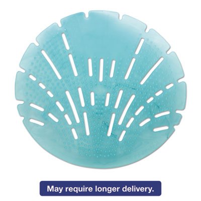 BGD 623 Pearl 3D Urinal Screen, Mountain Air, Blue, 10/Pack, 6 Pack/Carton BGD623CT