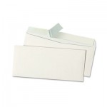 UNV36002 Peel Seal Strip Business Envelope, #10, White, 100/Box UNV36002