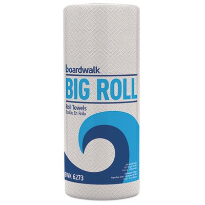 BWK 6273 Perforated Paper Towel Roll, 2-Ply, White, 11 x 8 1/2, 250/Roll, 12 Rolls/Carton BWK6273
