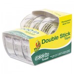 Duck Permanent Double-Stick Tape, 1/2" x 300", 1" Core, Clear DUC0021087