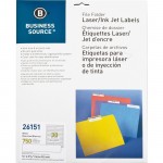 Business Source Permanent Laser/Inkjet Filing Label 26151